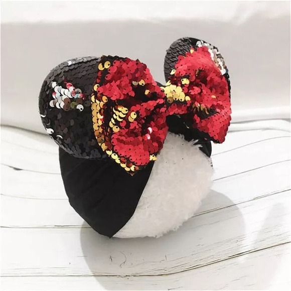 minnie mouse baby headband